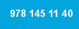 978 145 11 40 978 145 11 40